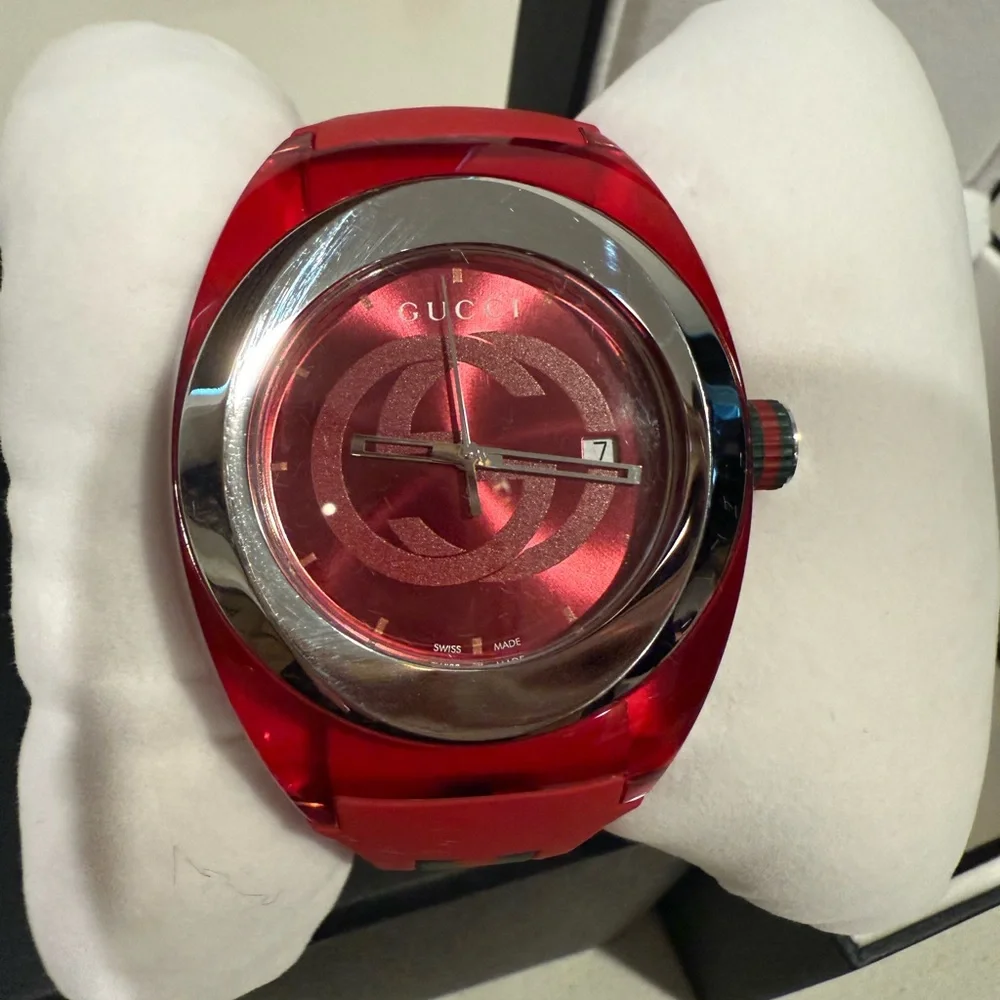 Gucci Sync XXL Rubber Band Gucci Logoed Dial - Picture 3 of 8